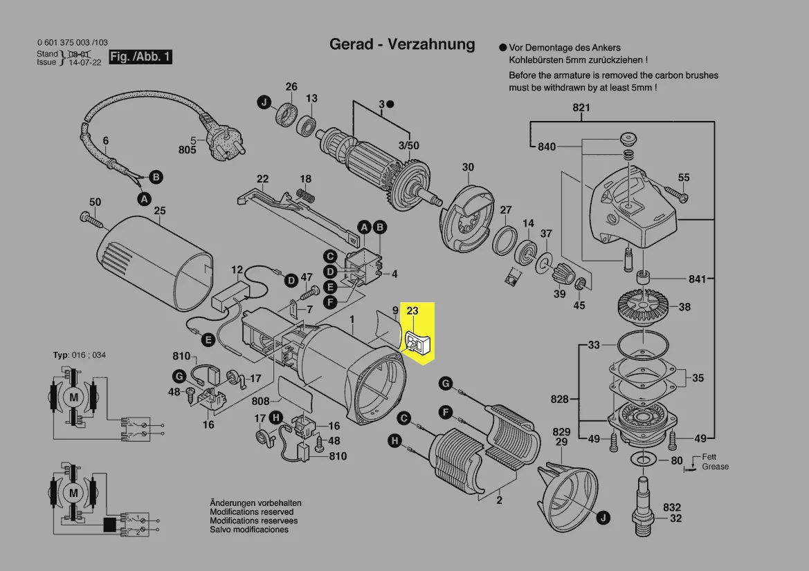 Poussoir réf. 1 602 026 068 BOSCH